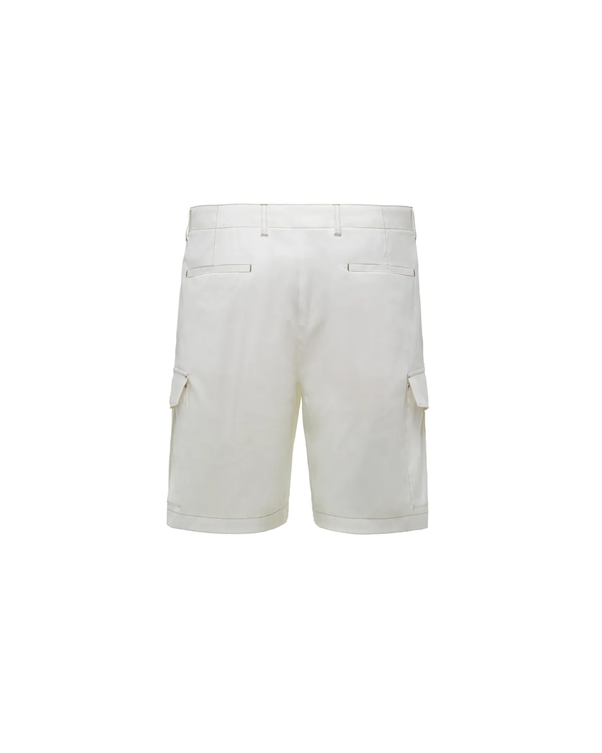 Stretch cotton Bermudas - 2