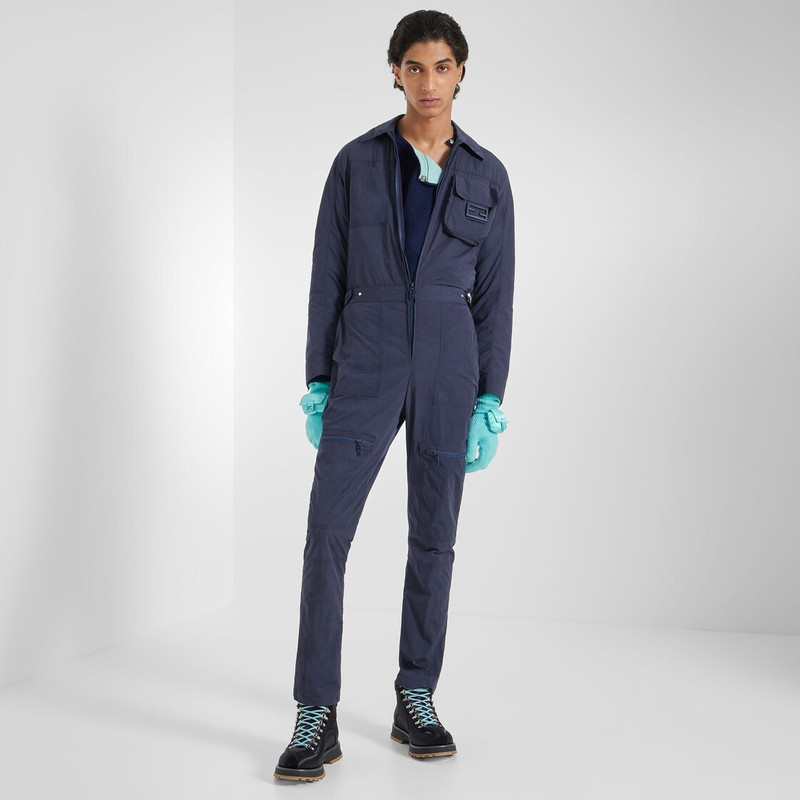 FENDI Navy blue nylon jumpsuit outlook