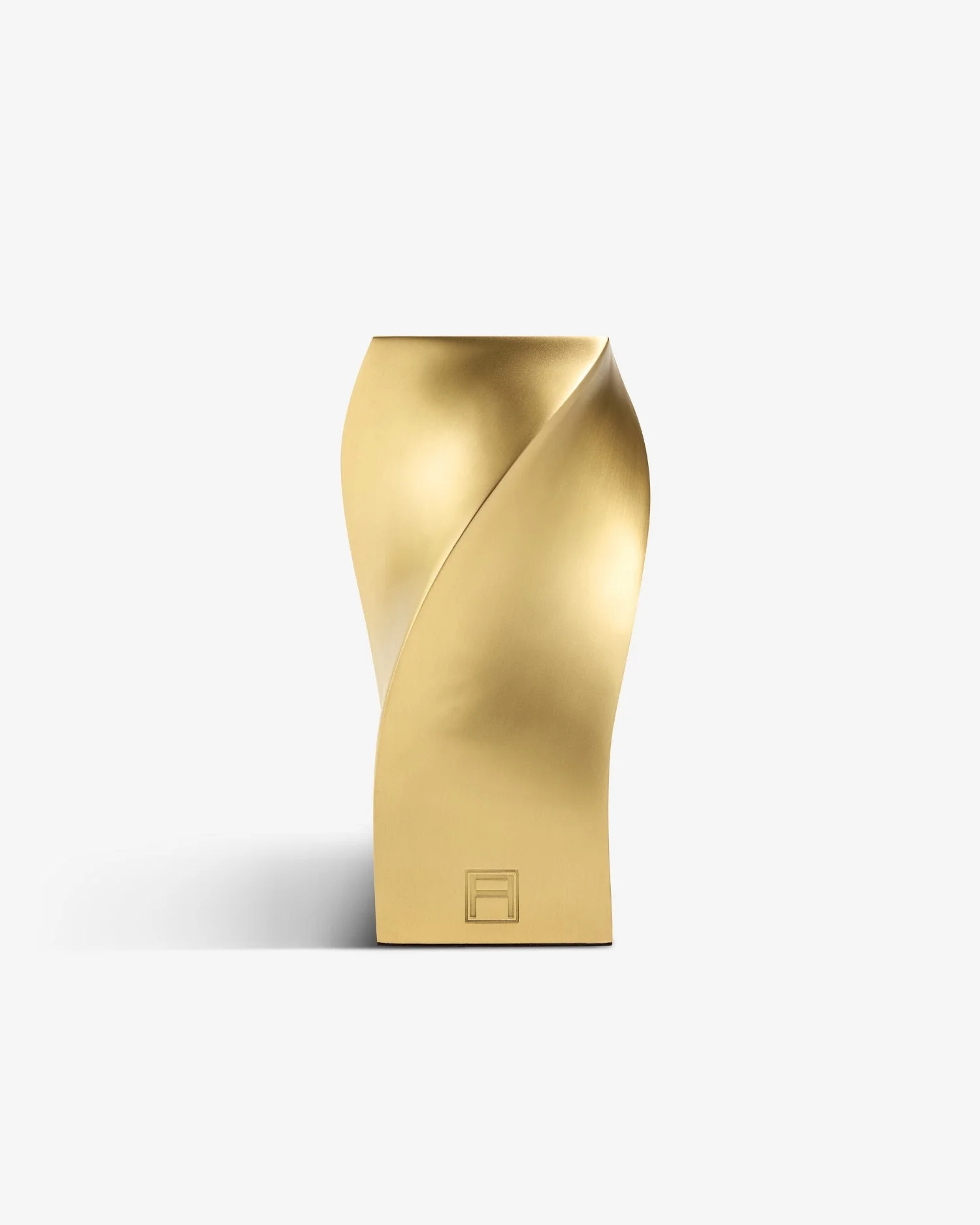Twist Bookend - Brass - 1