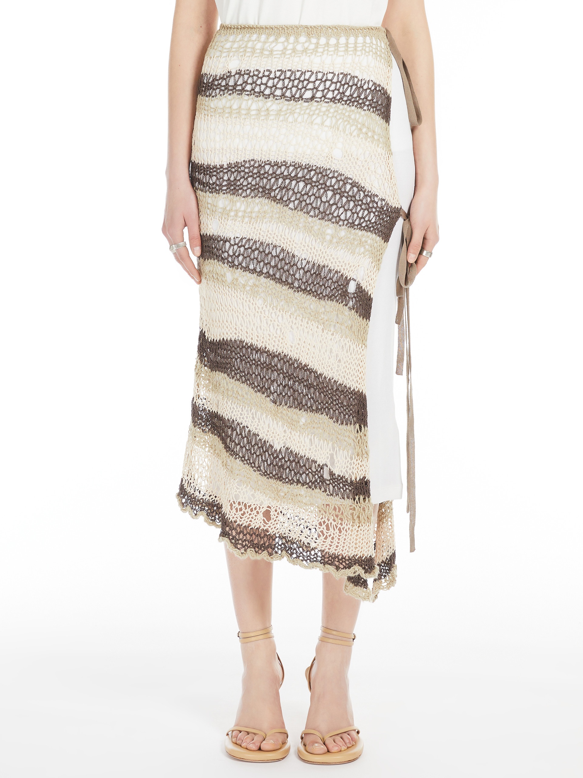 ECUADOR Striped knit skirt - 3