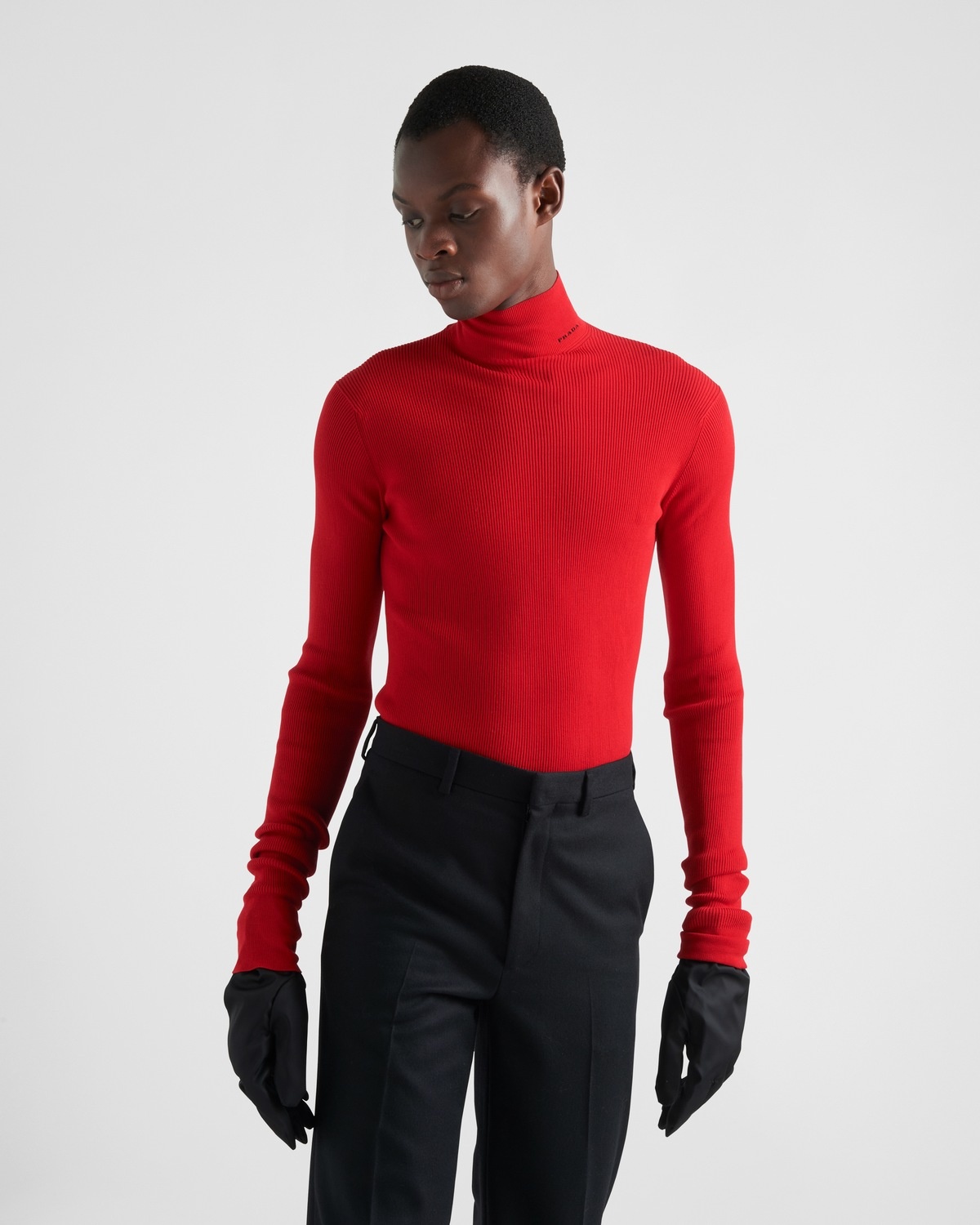 Cotton turtleneck sweater - 3