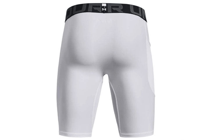 Under Armour HeatGear Pocket Long Shorts 'White' 1361602-100 - 2