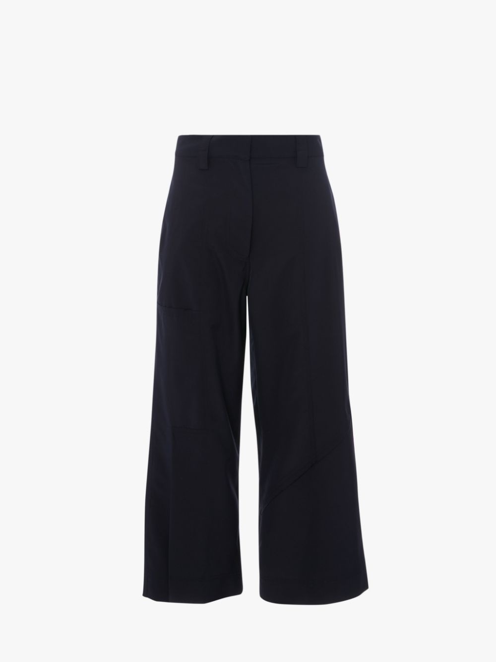 CROPPED WIDE LEG TROUSERS - 1