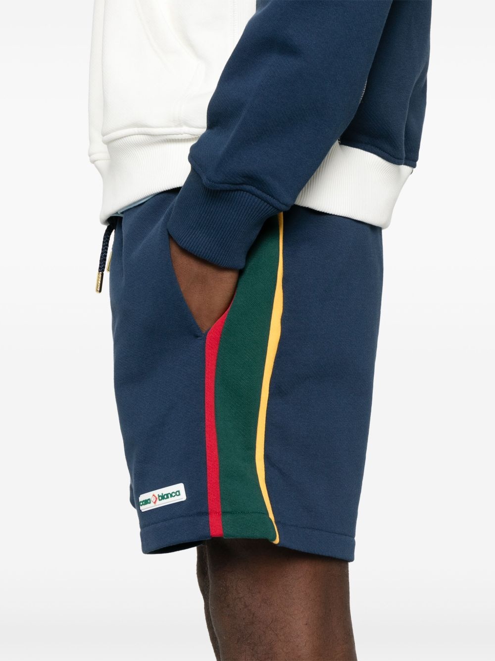colour-block shorts - 5