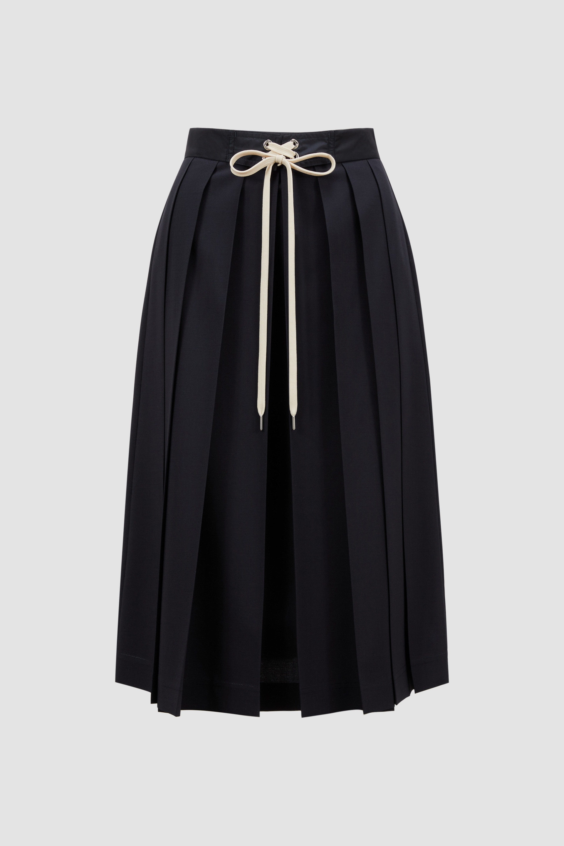 Moncler スカート Wool Blend Pleated Midi Skirt ★関税込 Moncler Wool Blend Pleated Midi Skirt | REVERSIBLE