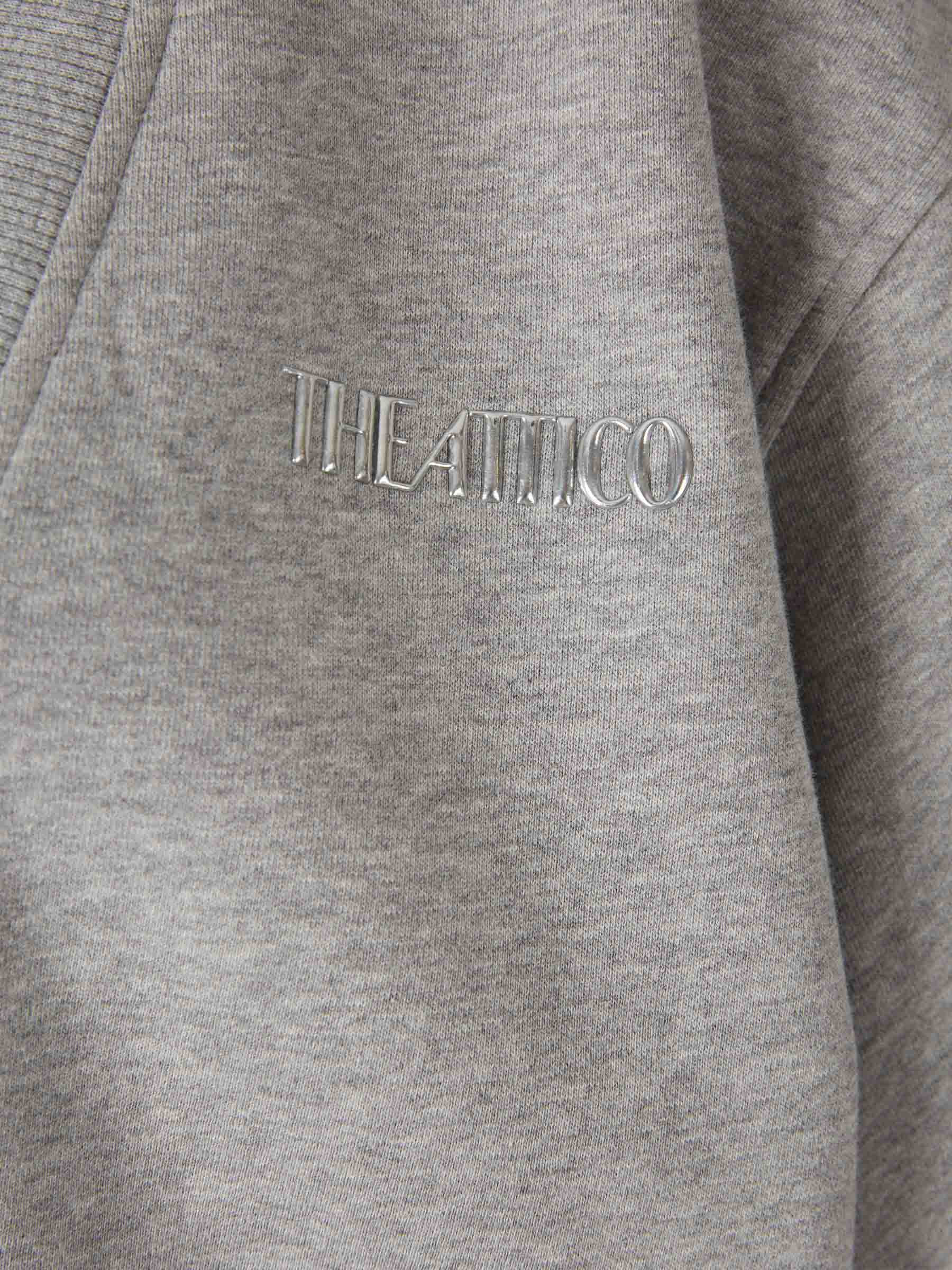 V-NECK LOGO SWEATSHIRT - 3