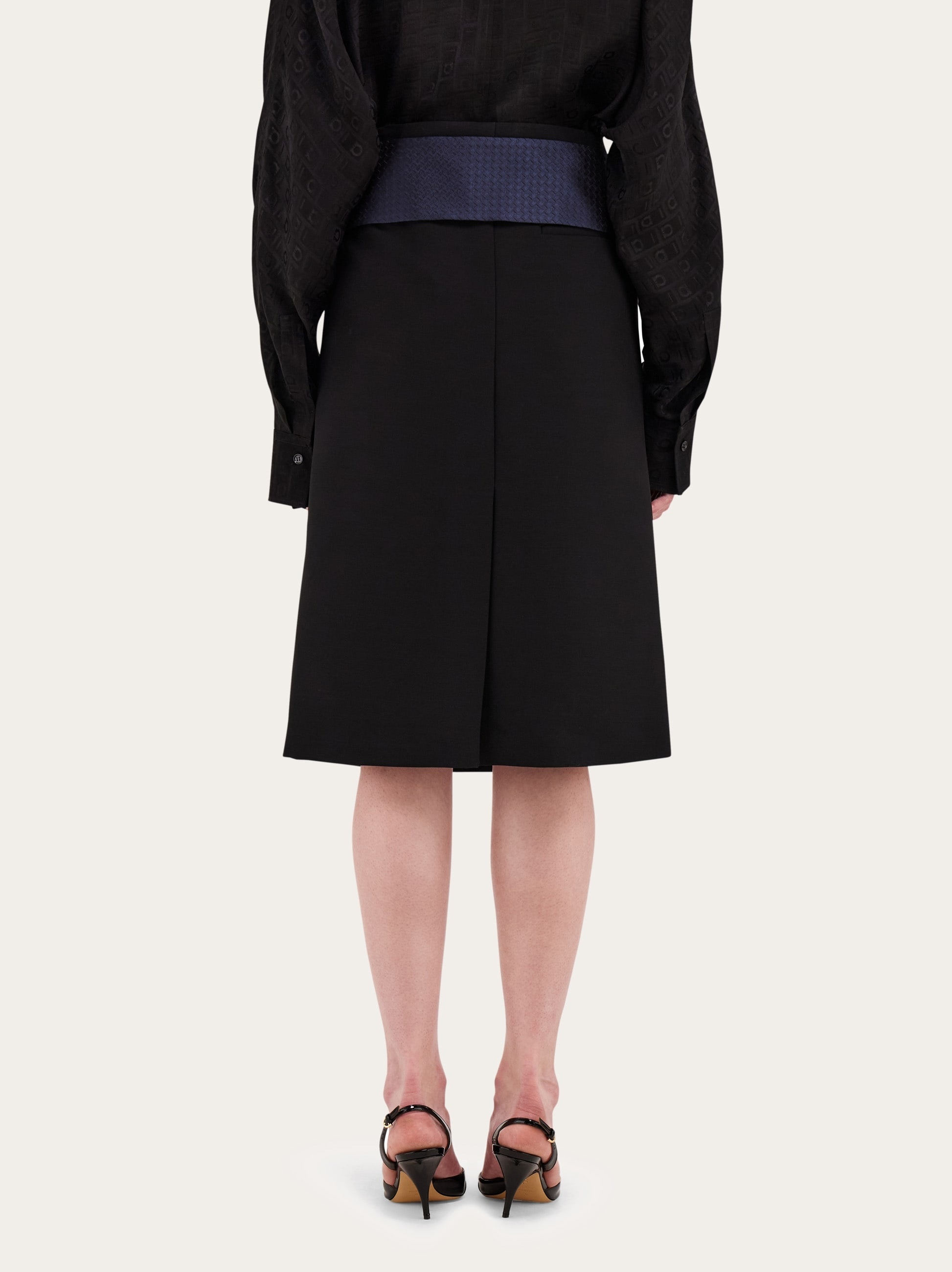 Belted skirt - 4
