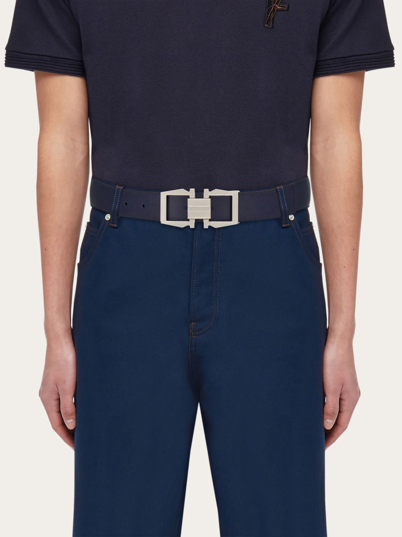 Reversible and adjustable Gancini belt 4