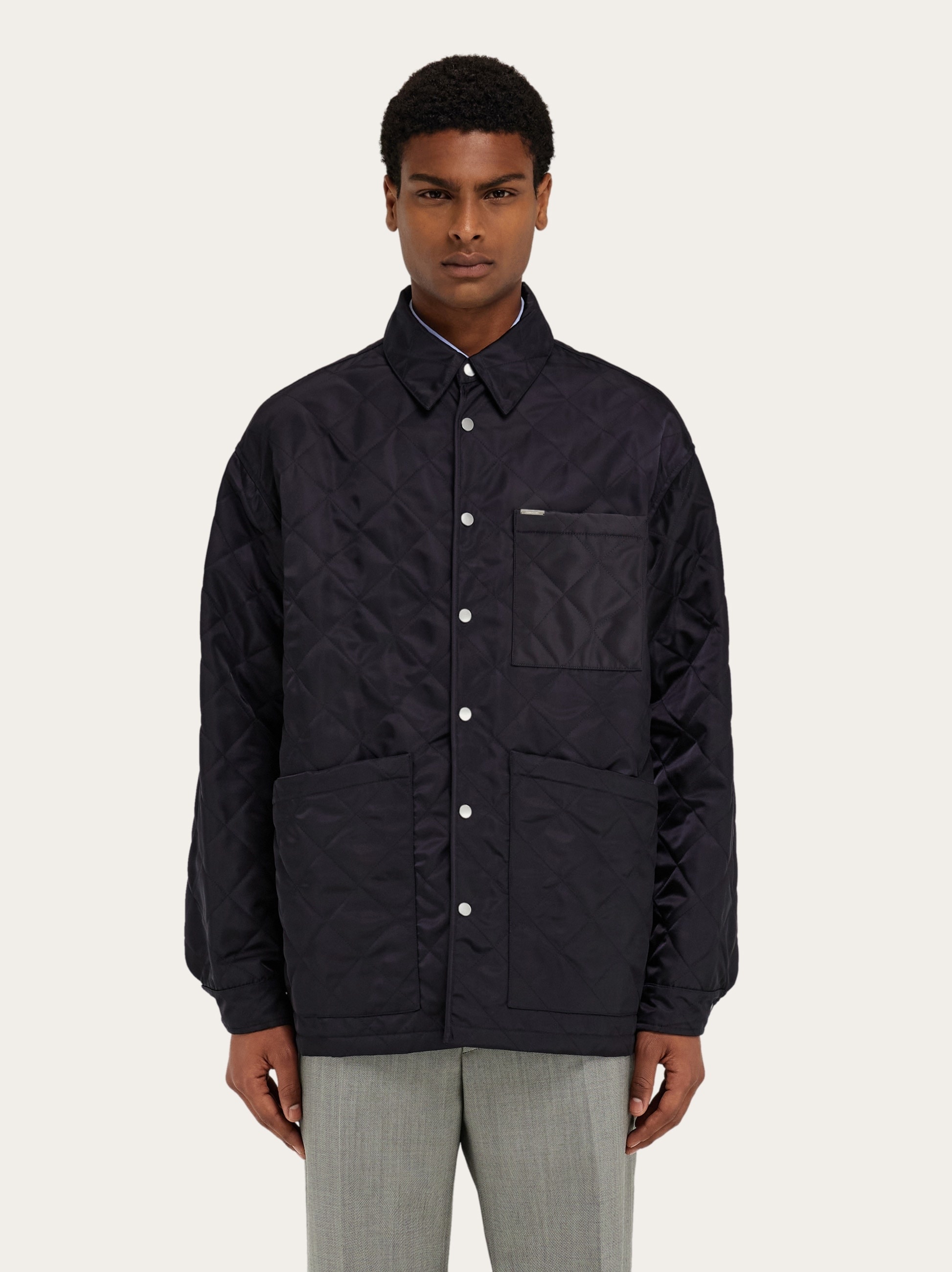 Quilted blouson - 2