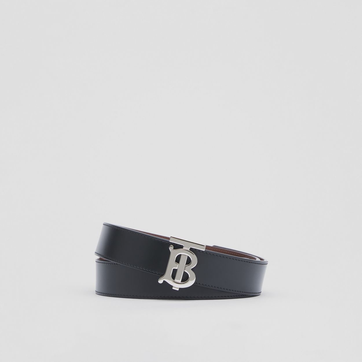 Reversible Monogram Motif Leather Belt - 1