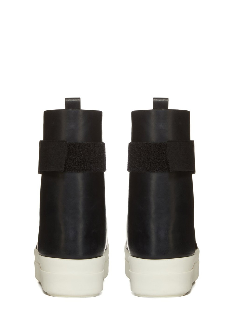 buckled leather ankle boots 4