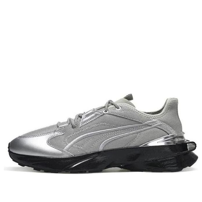 PUMA Pwrframe x Staffonly Metal Fuzz 'Metallic Silver Black' 387792-01 - 1