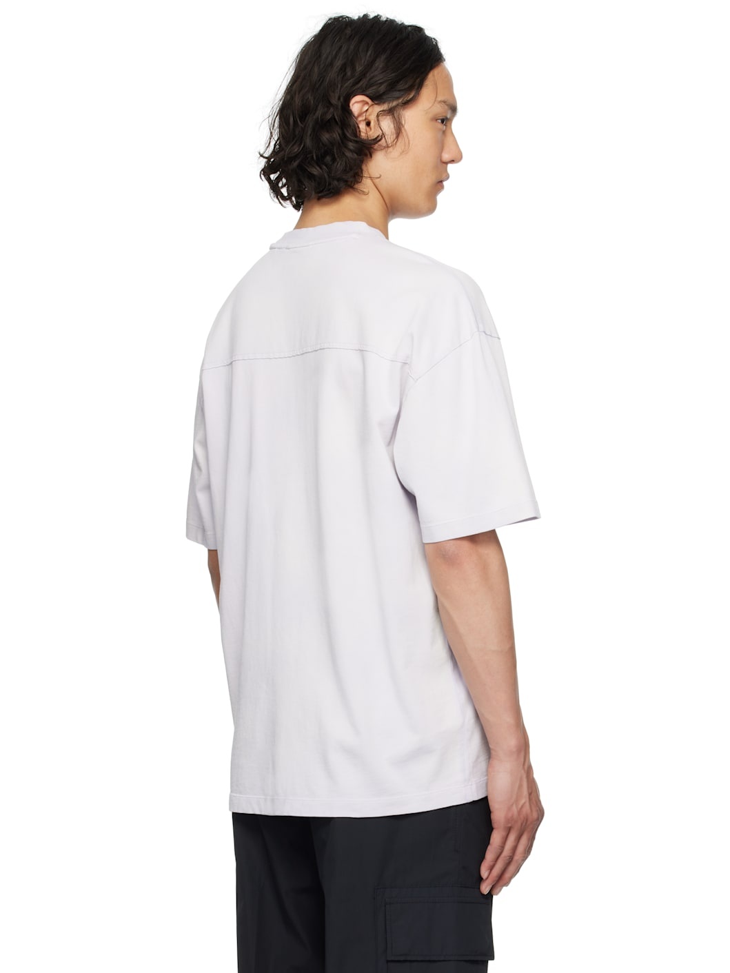 Purple Logo Appliqué T-shirt - 3