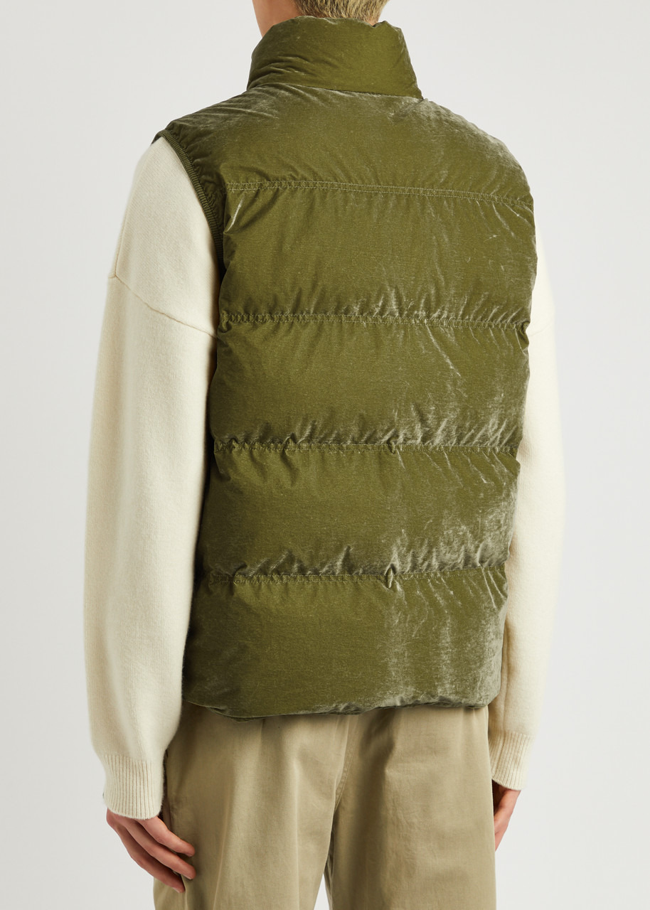 Natadola quilted flocked gilet - 3