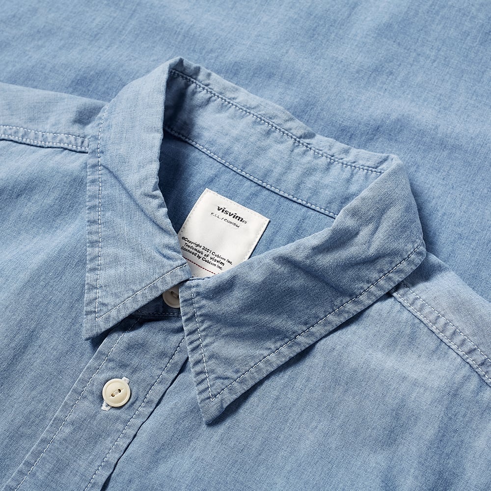 Visvim Albacore Lumber Chambray Shirt - 4