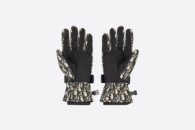 Dior Dior Oblique Ski Gloves outlook