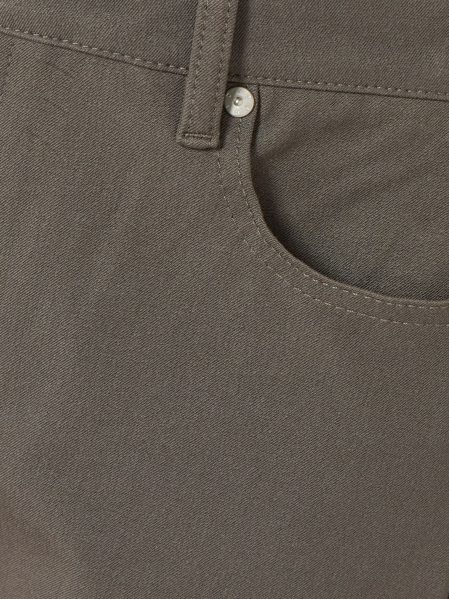 Bond stretch-twill flared pants Mushroom - 4