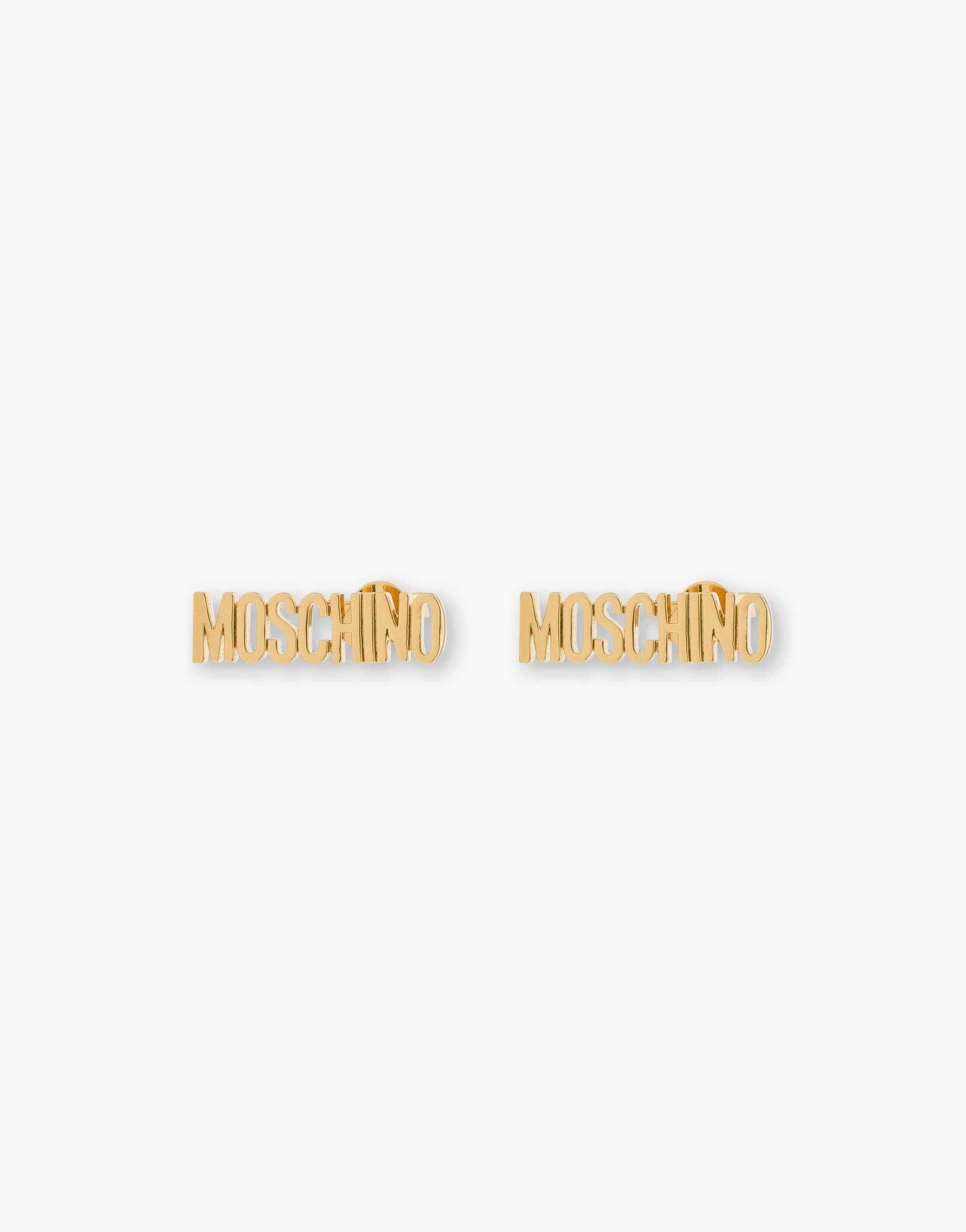 EARRINGS WITH LOGO LETTERING - 1