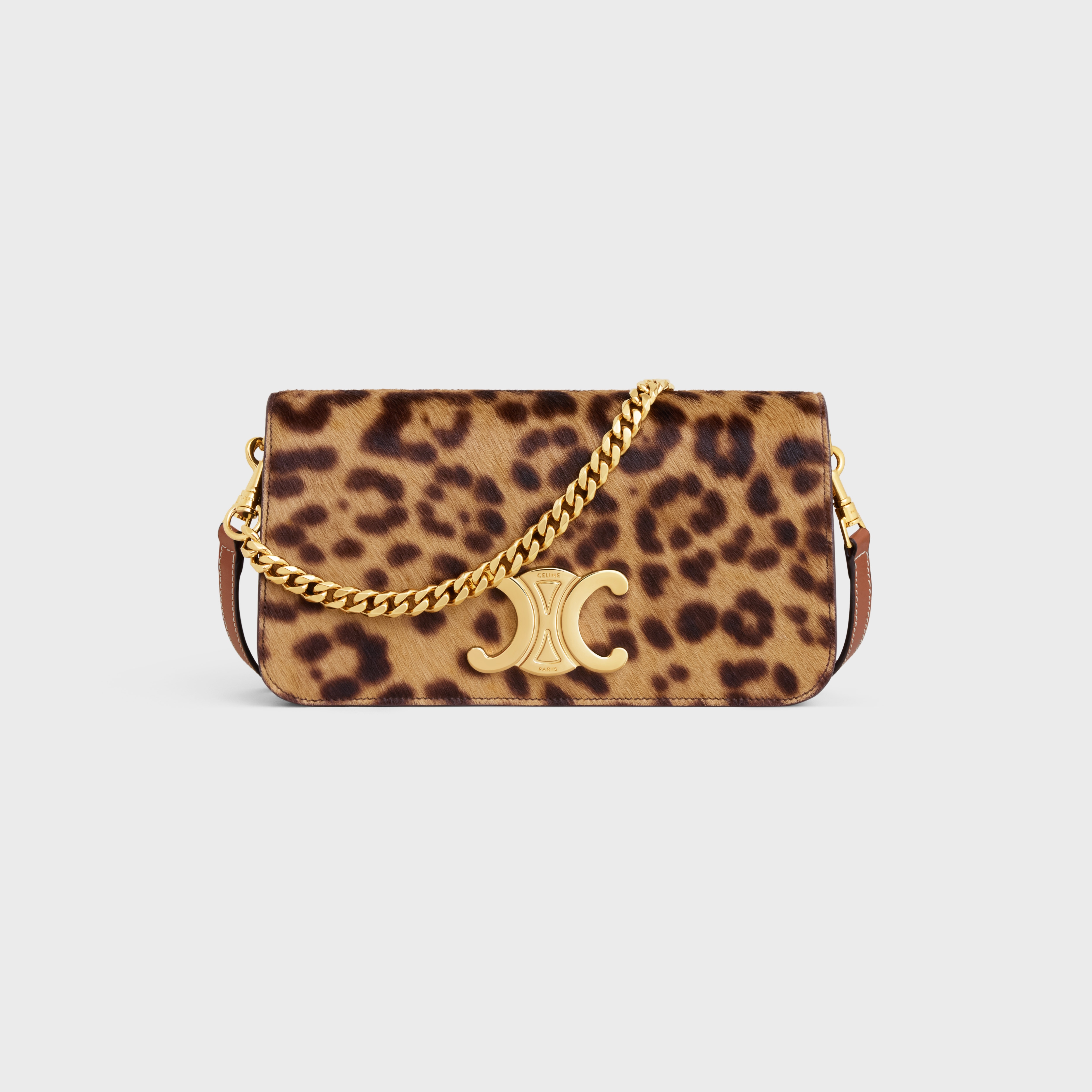 MULTIPOCHETTE in PONY CALFSKIN WITH LEOPARD PRINT - 1