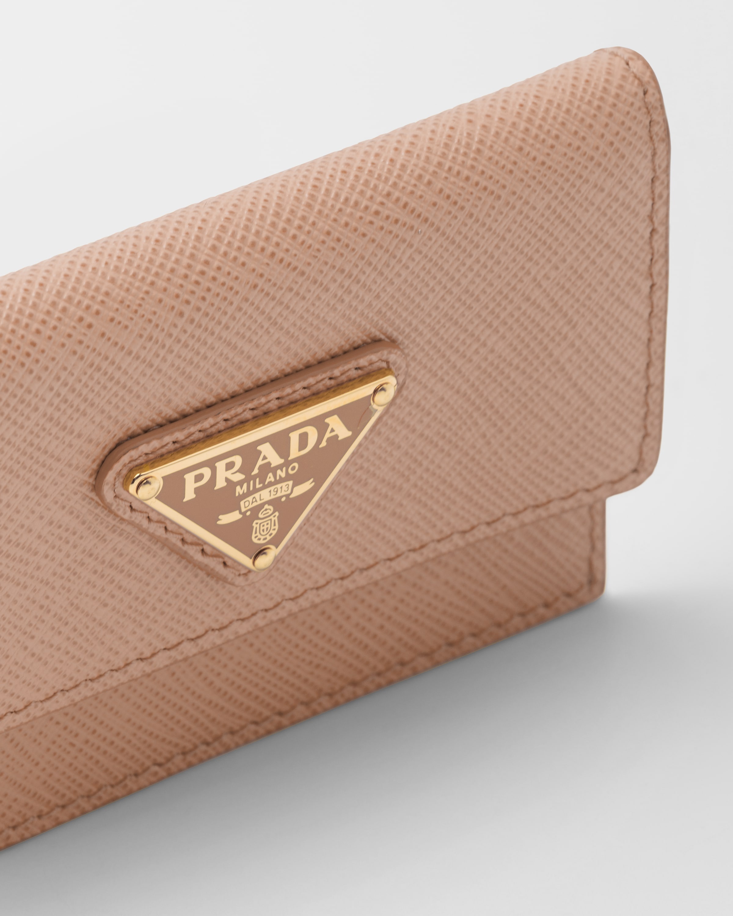 Saffiano leather card holder - 5