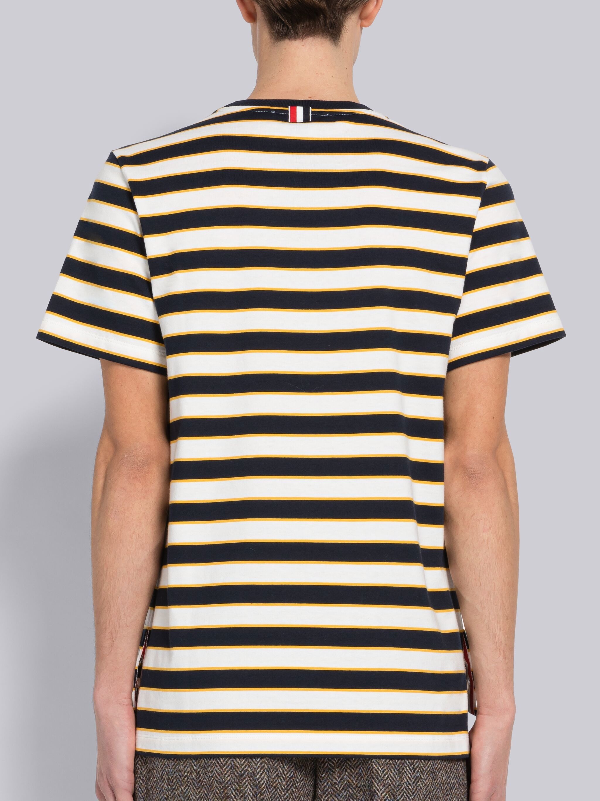 Stripe Midweight Jersey Tee - 3