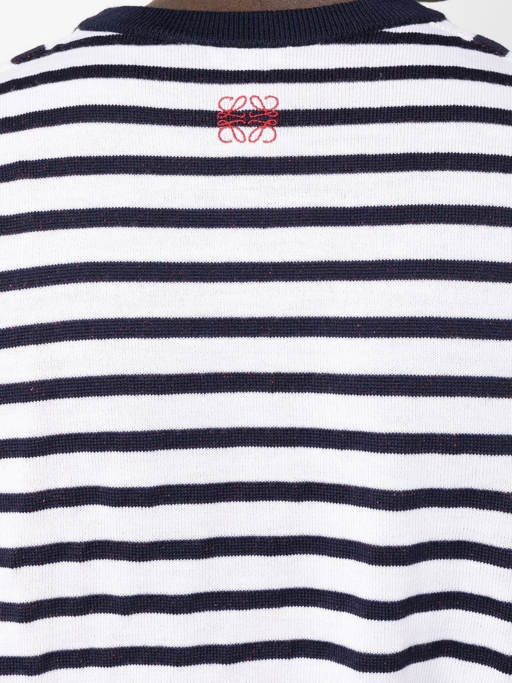 striped long-sleeve T-shirt - 5