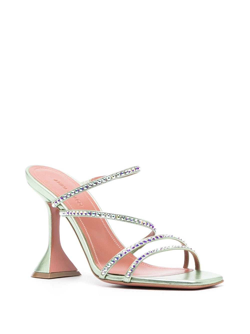 Naima 105mm crystal-embellished sandals - 2