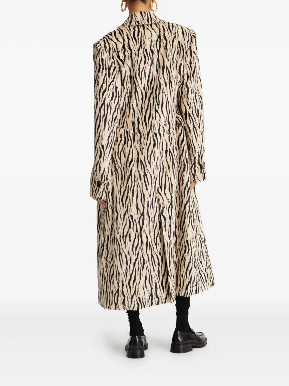 Printed Faux Fur Skirt - 3