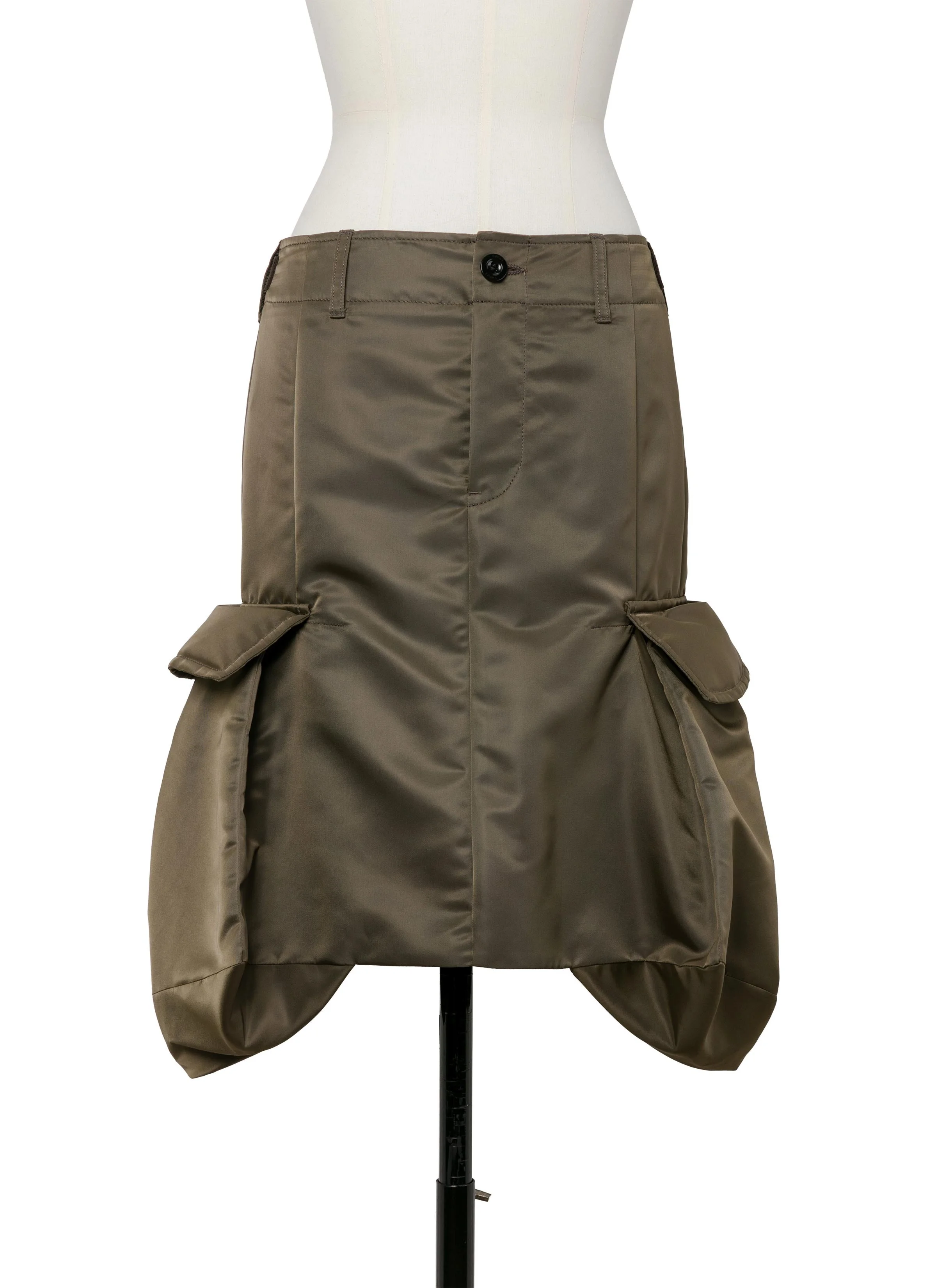 Nylon Twill Skirt - 1