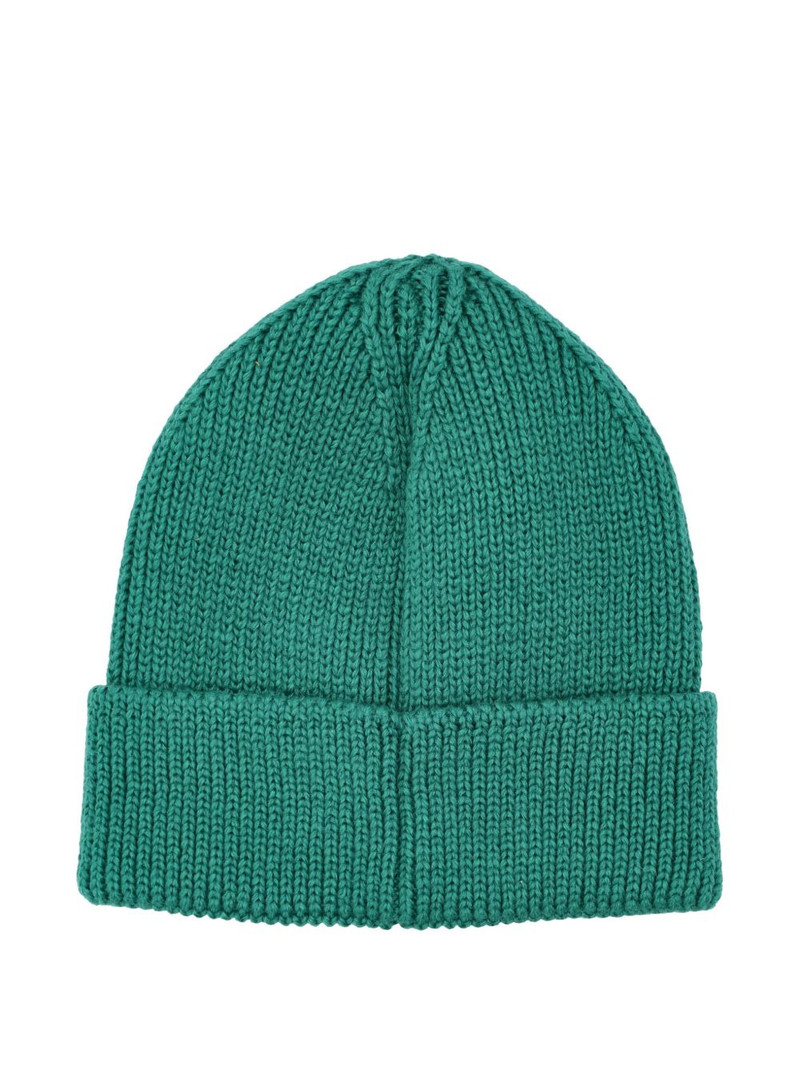The North Face logo-patch knitted beanies outlook