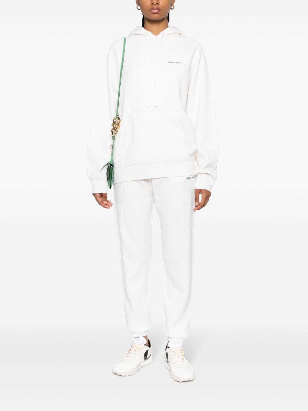 Casa Sport ribbed hoodie - 2