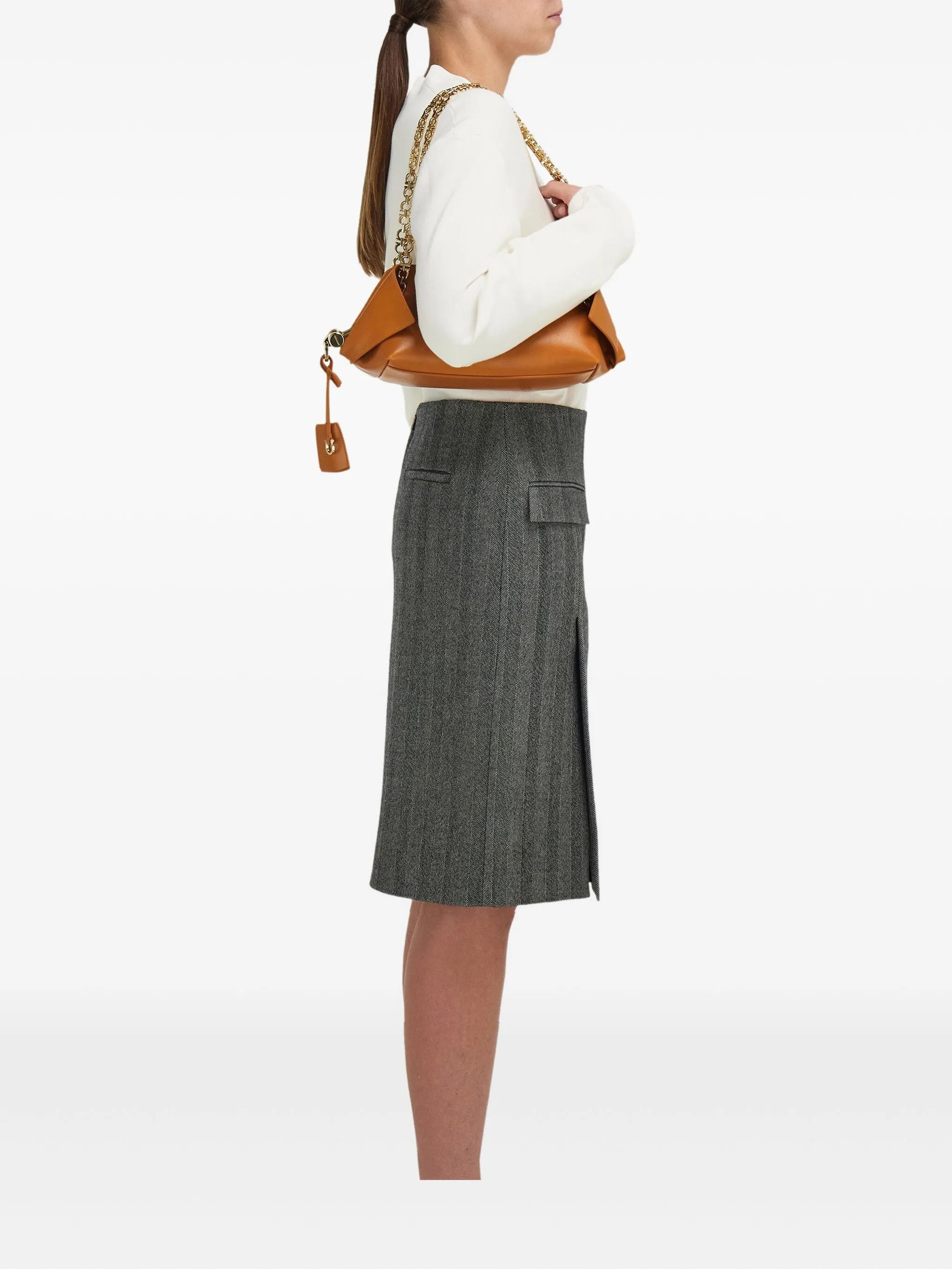 Ferragamo Small Folded Chain-strap Shoulder Bag - 4