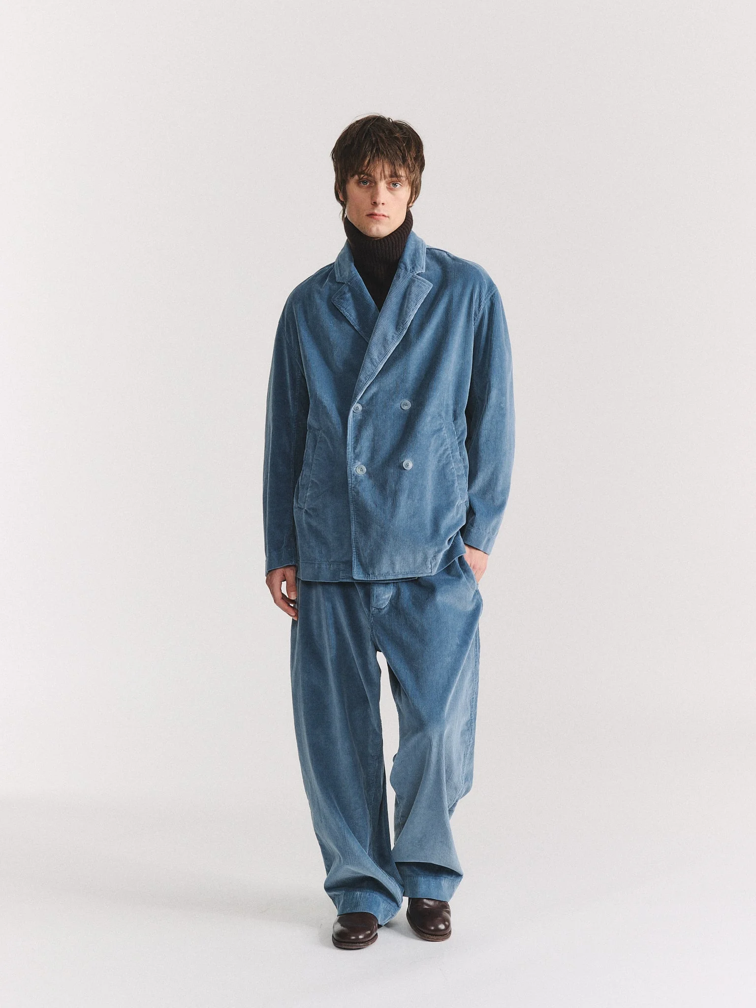 ABELLO PANT - H CORD - ICE - 1