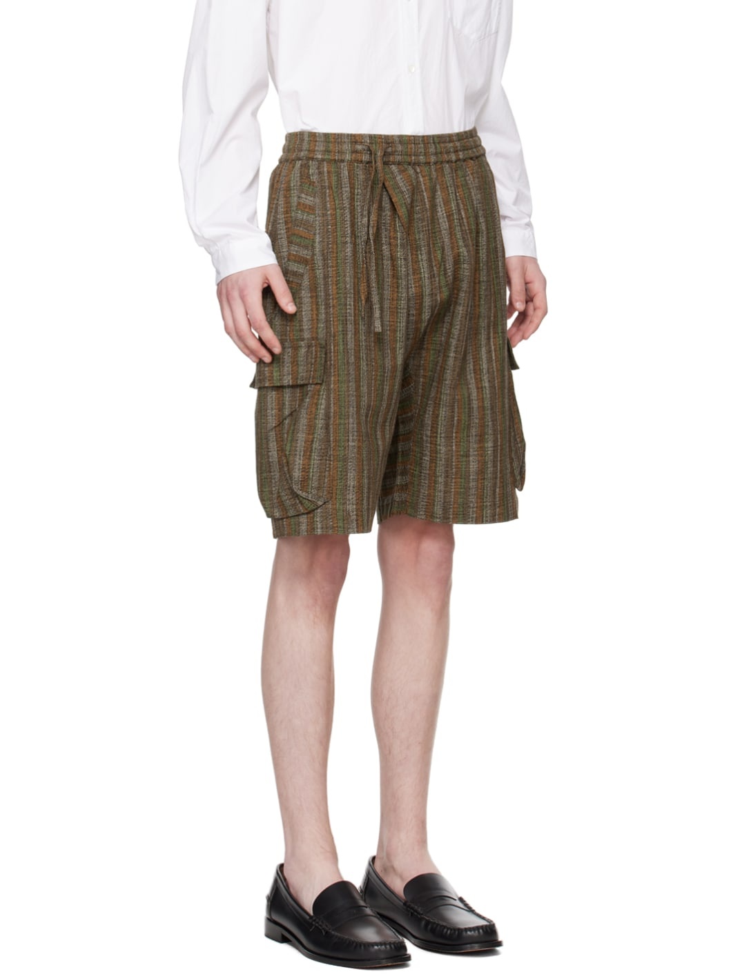 Khaki Wagara Shorts - 2