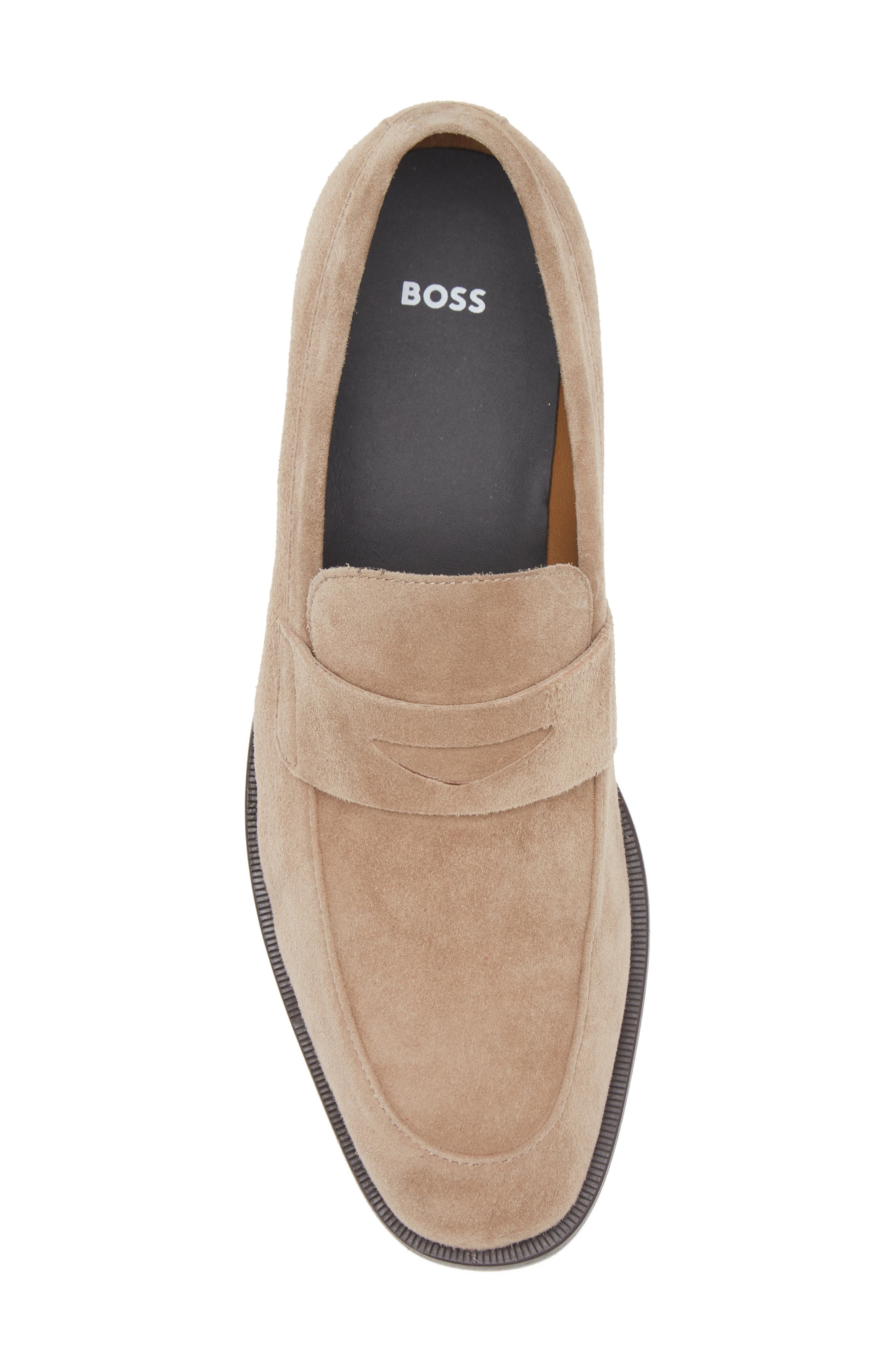 BOSS Limber Penny Loafer in Medium Beige at Nordstrom - 5