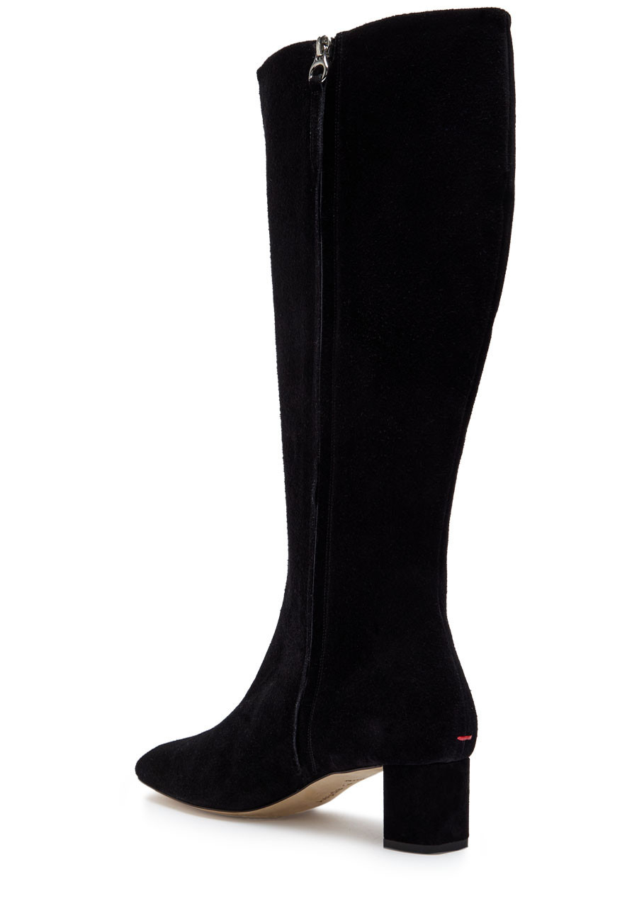 Aeyde Marty 50 Suede Knee-high Boots - 2