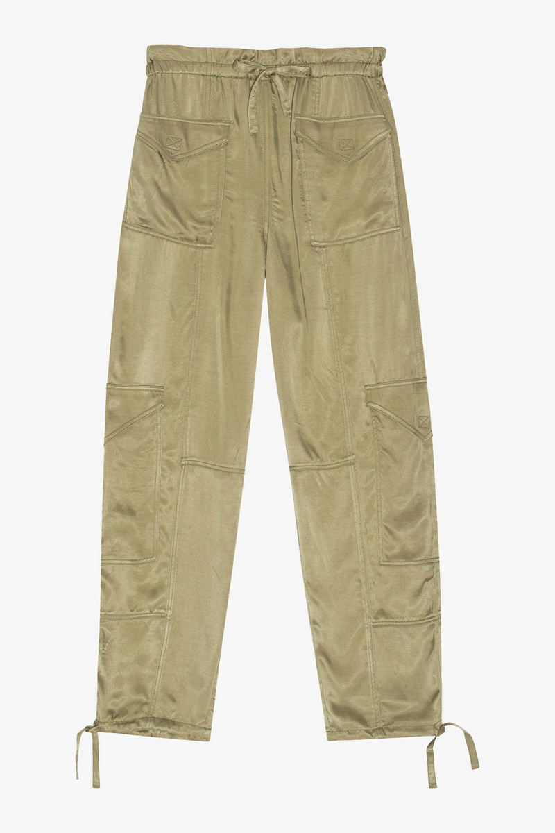WASHED SATIN 바지 1