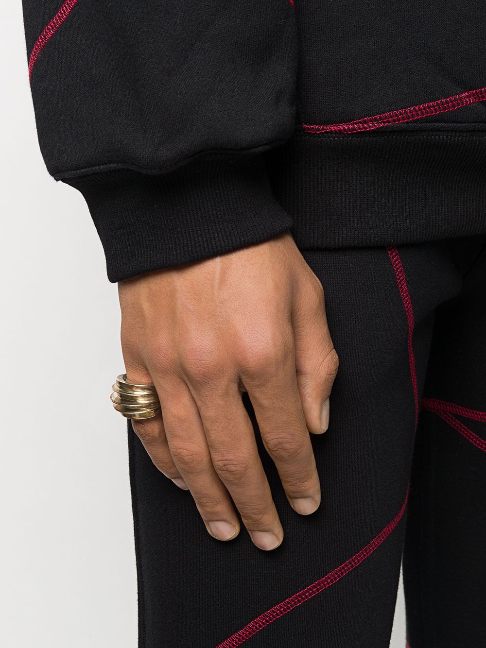Foldform crescent ring - 2