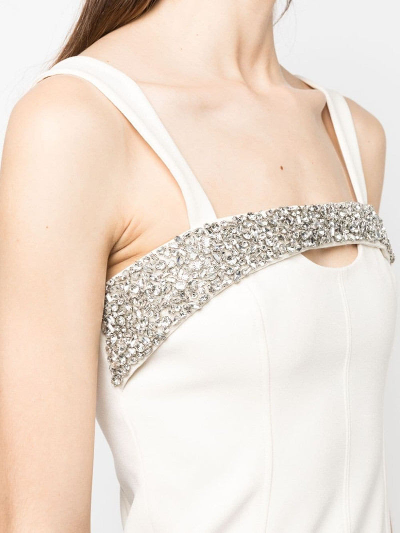 crystal-embellished corset top 5