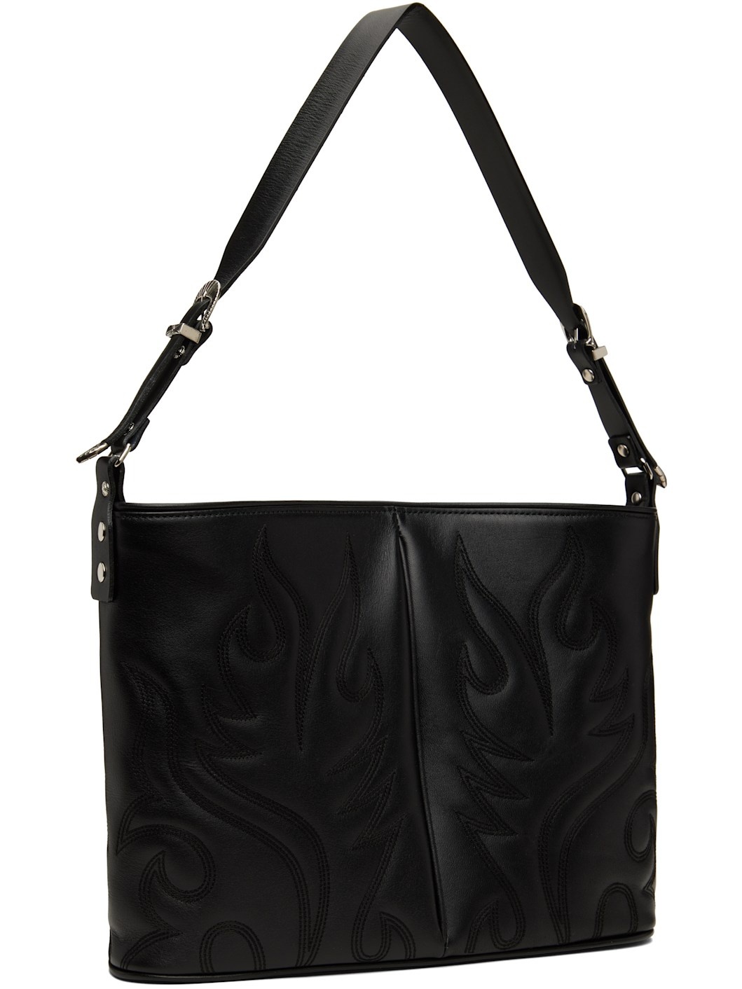 Black Western Half Bag - 3