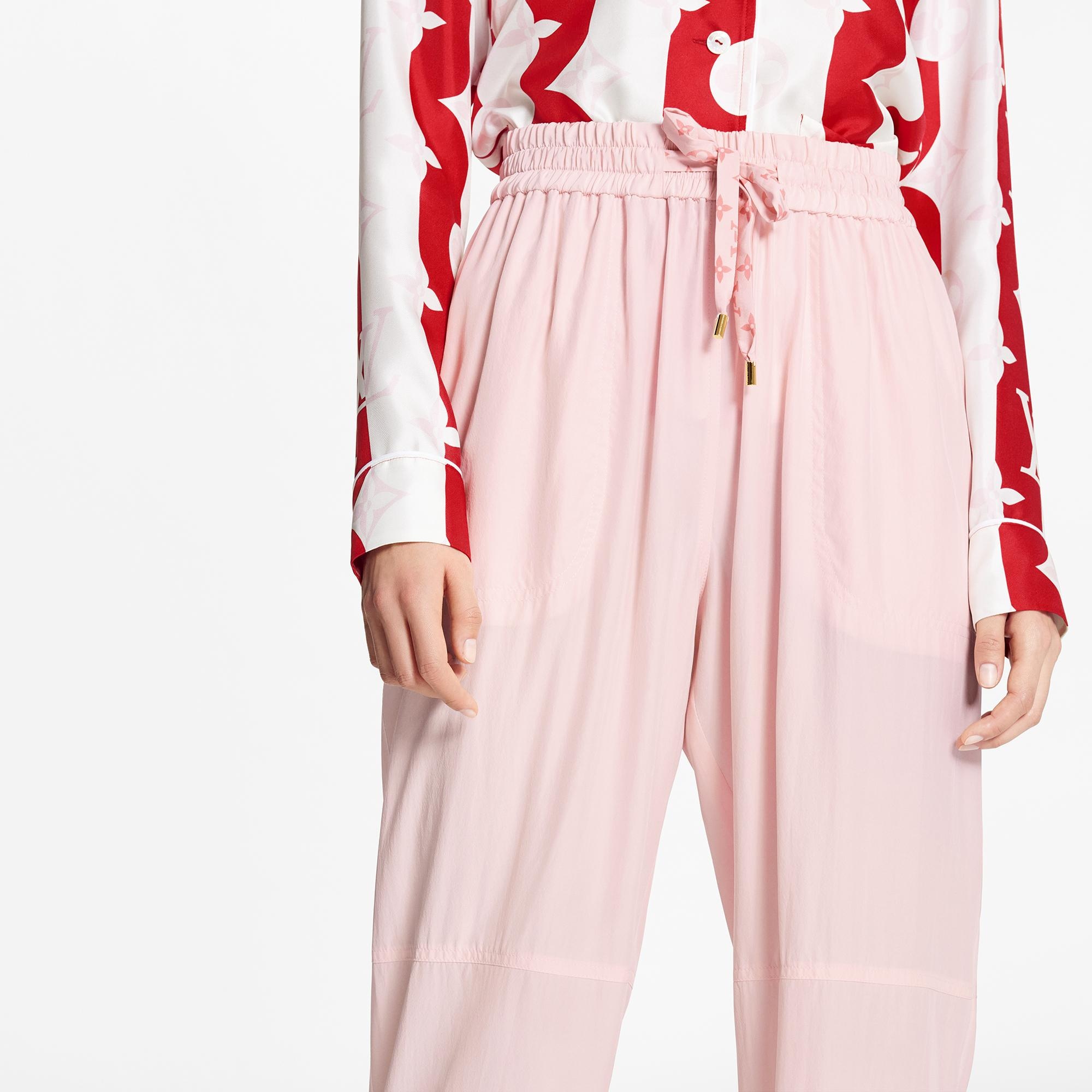 Monogram Ombré Detail Jogging Pants - 3