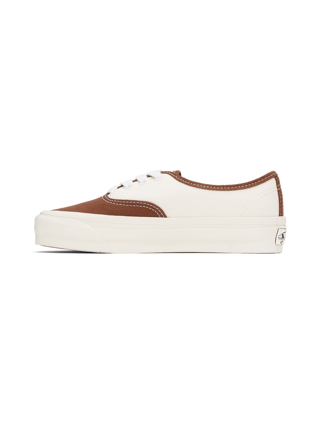 Off-White & Brown Authentic Reissue 44 Sneakers - 3