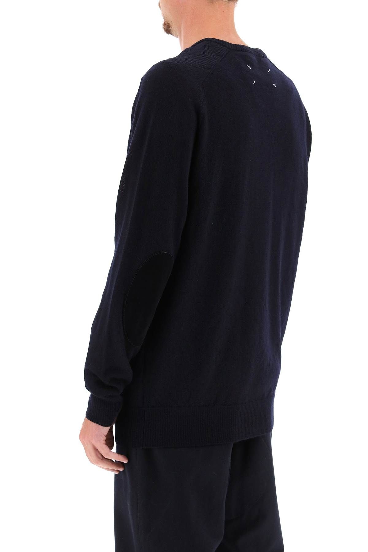 SWEATER WITH ELBOW PATCHES - 4