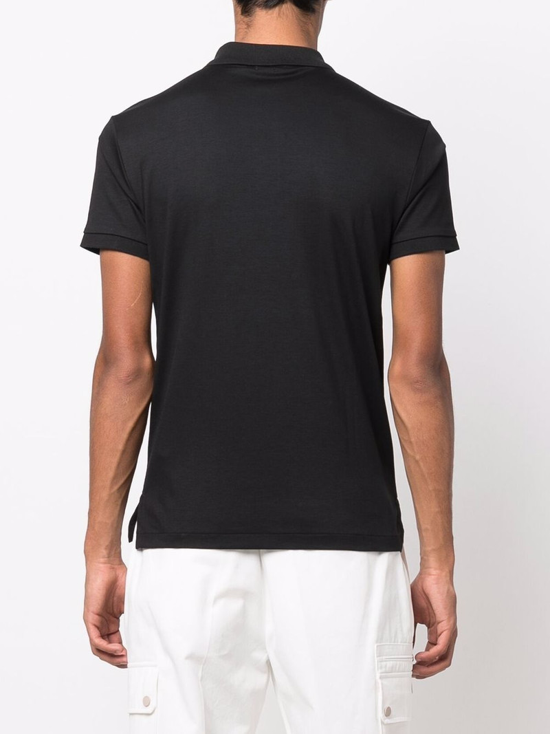 embroidered-logo polo shirt 4