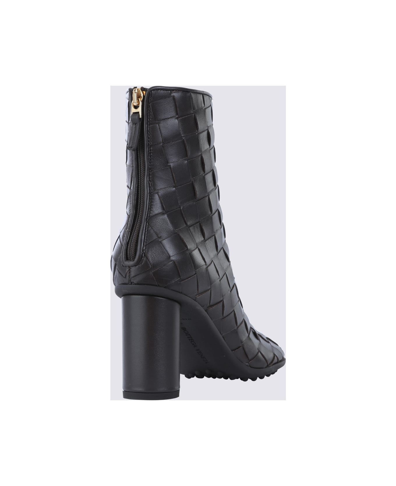 Black Leather Atomic Boots - 3