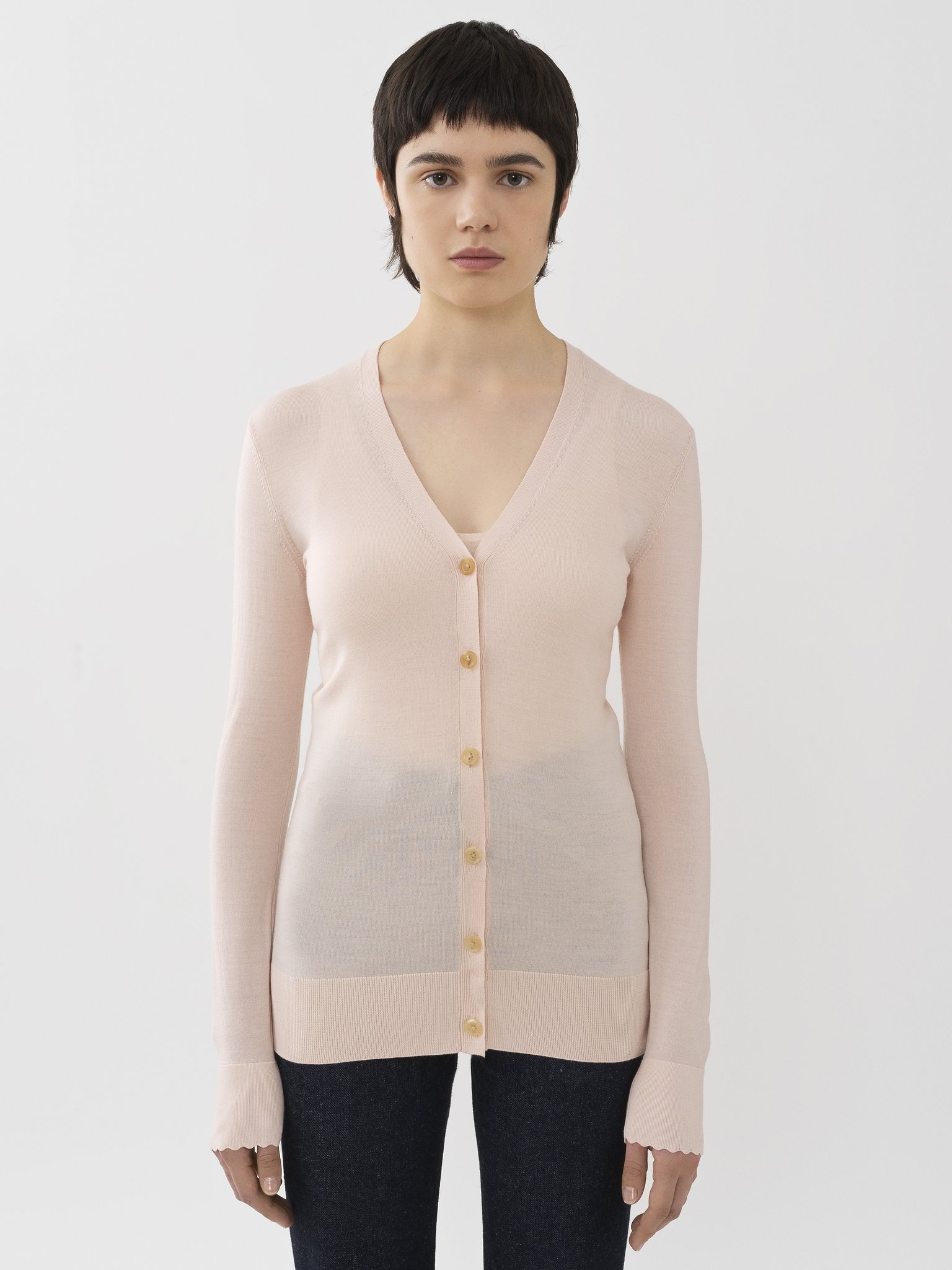 V-NECK CARDIGAN - 2
