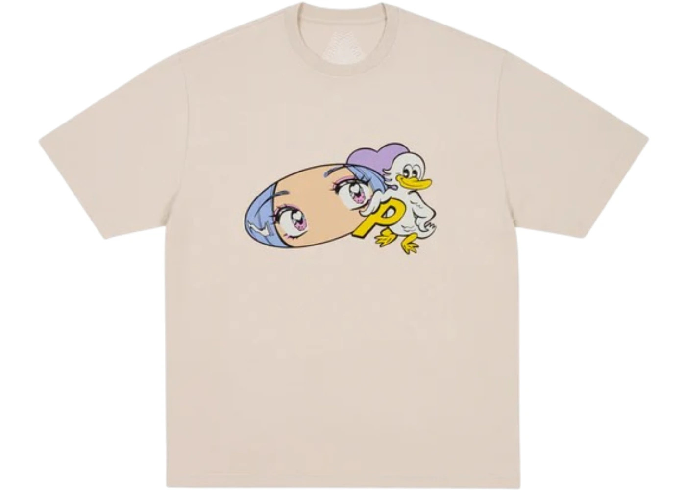 Palace Rear View T-Shirt Stoney Grey - 2