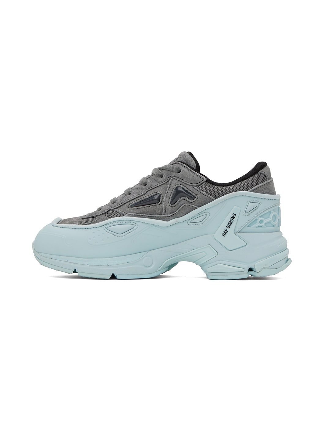Gray & Blue Pharaxus Sneakers - 3