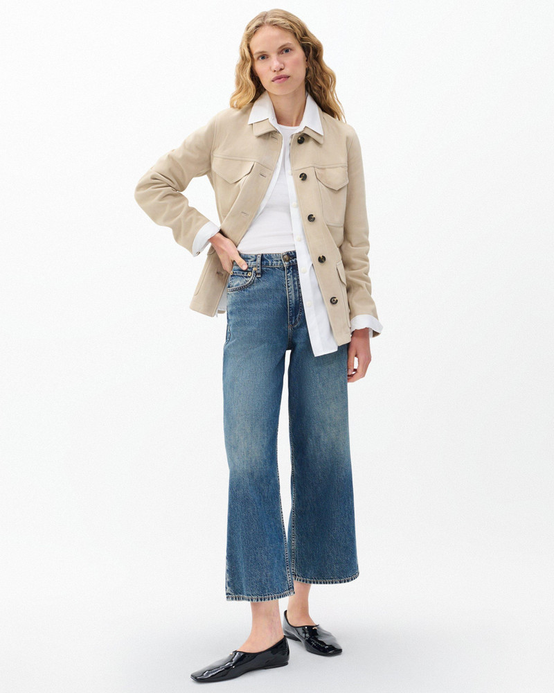 Andi Ankle Wide-Leg Jeans Featherweight in Declan 2