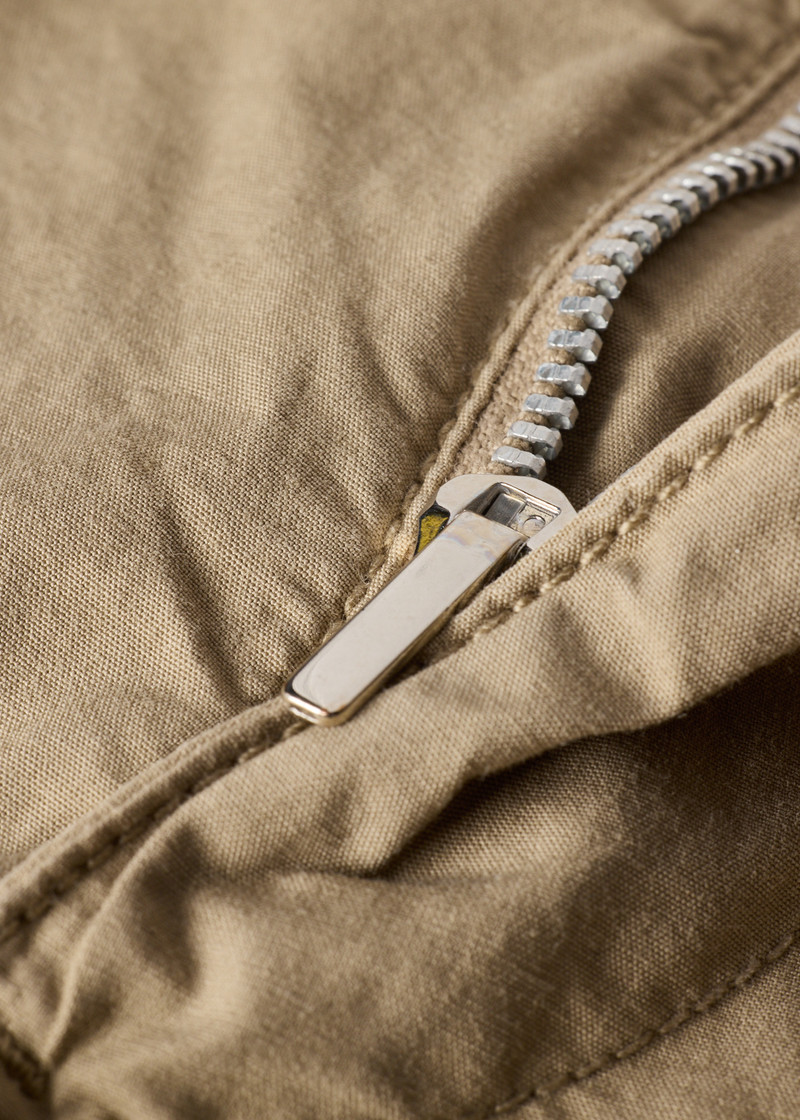 Relaxed-Fit Stone Cotton Chinos 5